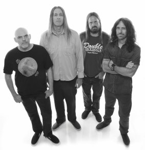 Fu Manchu: "We've always got riffs so we've always got something to work on,'' says vocalist, guitarist and founding member Scott Hill, second from left.

