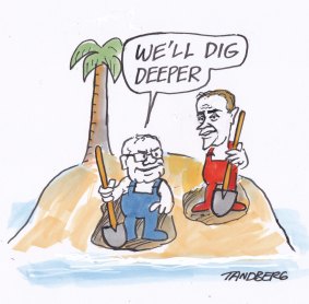 Illustration: Ron Tandberg.