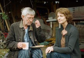 Unusually artful: Tom Courtenay and  Charlotte Rampling in 45 Years.