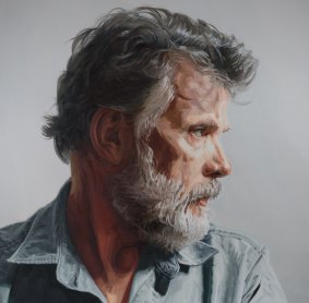 Russell Kiefel portrayed in <i>A Familiar Face</I> by Demian Carey Gibbins. 