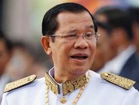 Cambodia's Prime Minister Hun Sen.