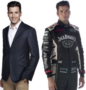 Doubling up: Rick Kelly as a commentator and as a racer.