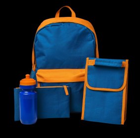 Choking hazard: Water bottles in a Big W back to school pack have been recalled.