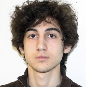 Dzhokhar Tsarnaev, suspect in the Boston Marathon bombings.