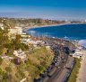 Malibu hugs the California coast.