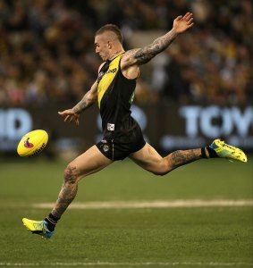 Dustin Martin was sure of his Richmond future before he met with his father Shane in New Zealand. 