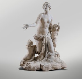 Gaspard Marsy and Balthazard Marsy, Latona and her children, 1668-70. On loan from the Palace of Versailles.
