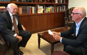 John Howard talks about political leadership with Michael Gordon.