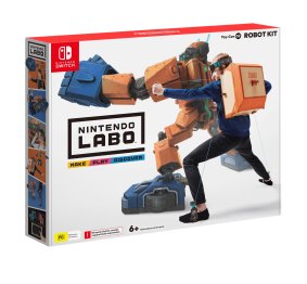 Nintendo's Labo robot kit.