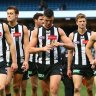 Collingwood coach Nathan Buckley not giving up on AFL finals despite latest loss