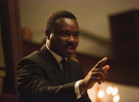 David Oyelowo  as Martin Luther King Jr in Selma.