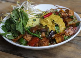 Tofu, couscous and stir-fry: Vegilicious's menu cherry-picks dishes from around the world.