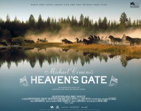 Disaster: A poster for the movie <em>Heavens Gate</em>. 