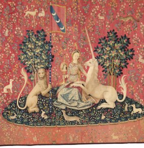 "Sight" from The Lady and the Unicorn series, c1500, 