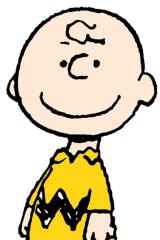 Peanuts comic strip character Charlie Brown. 