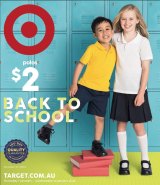 Target's $2 back to school promotion.