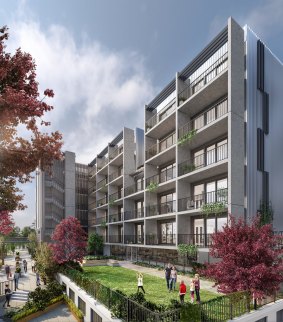 An artist's impression of the Powerhouse apartments planned for Kingston, which will have 79 apartments.