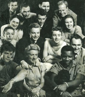 Some of the founding members of Ensemble Theatre Company in 1958.