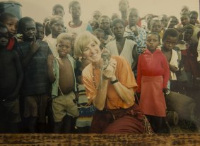 Deveson in Africa in the 1980s. 