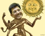 India's Energy Minister Piyush Goyal has shown flair and vision. <i>Illustration: michaelmucci.com</i>
