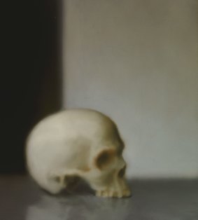 Skull, 1983, oil on canvas 