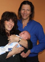 Hotelier Jerry Swartz with his partner Debbie and son Dane after taking over the Fairmont Resort in the Blue Mountains in 2011.