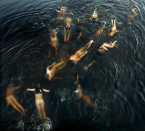 <i>Shoaling</i>, by Tamara Dean, one of the finalist artworks in the 64th Blake Prize.