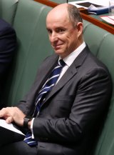 Under fire: Liberal National Party MP Stuart Robert is the latest politician to be engulfed in a donations scandal.