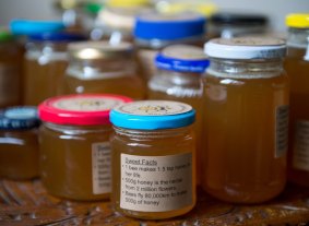 Karen Sutherland's edible garden produces plenty of honey
