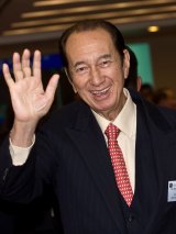 Gambing tycoon Stanley Ho in 2008. 