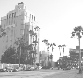 A historic photo of Sunset Tower.