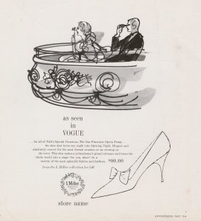 Andy Warhol's <i>San Francisco Opera Pump for I Miller Shoes</i>. 