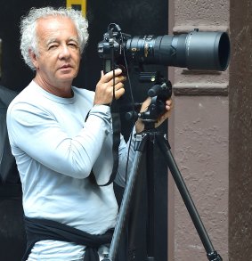 Gilles Bensimon in New York's West Village in 2014.