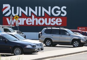Powerhouse: Bunnings' same-store sales rose 8.2 per cent, well ahead of analysts' forecasts.