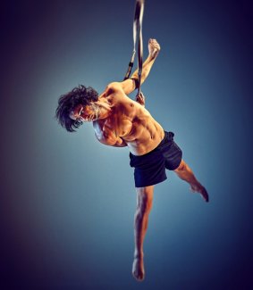 Daniel Crispin is the Australian lead for Cirque du Soleil's Toruk.