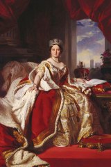 In 1859, aged 40, Victoria was in her prime: with nine children, a country that had avoided revolution, and a husband she adored. She thought this portrait, by court favourite Franz Xaver Winterhalter, was magnificent.