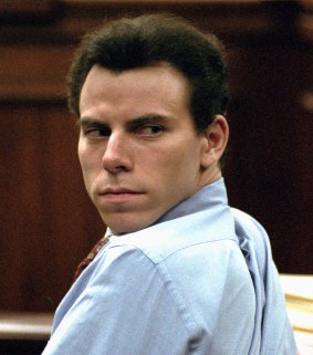 Erik Menendez, one of two brothers convicted of murdering their parents. Their story gets a TV examination in Law & Order True Crime: The Menendez Murders.