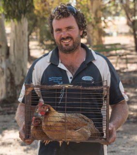 Chook auction at Girgarre.