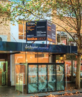 The Thai restaurant at 195 Lonsdale Street Melbourne sold for $600,000 more than the reserve when it changed hands for $3.4 million.