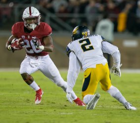 Rushin' revelation: Stanford running back Bryce Love.