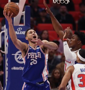 Impressive numbers: Ben Simmons has continued his stunning start to his NBA rookie season.