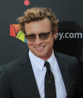 Simon Baker on the AACTAs red carpet.