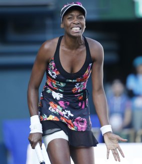 Slow start: Venus Williams