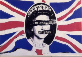 The Sex Pistols'  God Save the Queen caused  a lot of fuss in 1977.