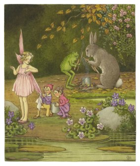 Illustrations from Hoppity's House.