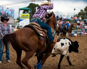 Hodson says there are plenty of variables in rodeo events, particularly in breakaway roping.