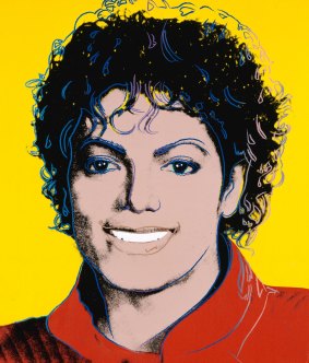 Michael Jackson by Andy Warhol is part of the exhibition.