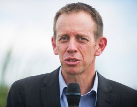 Territory and Municipal Services Minister Shane Rattenbury.