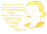 Kate Gavino's illustration of author Hanya Yanagihara.