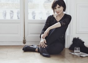 "Forty is when you get started as a woman in France": Juliette Binoche. 